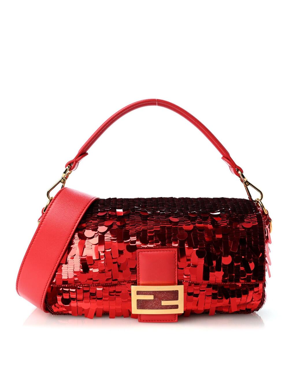 Fendi Sequin Paillettes Shiny Nappa Sex #371985F45B